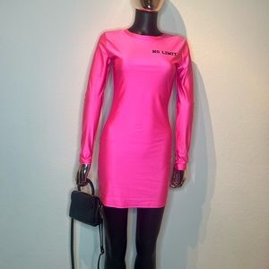 Pink neon dress
